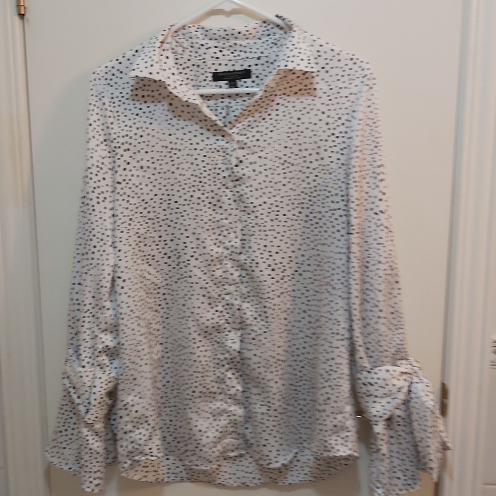 Banana Republic Button Down Longsleeve Blouse Size Small (S)